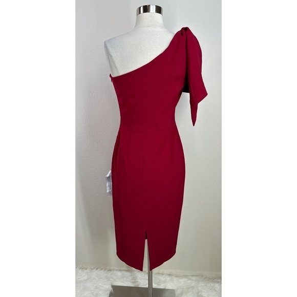 Dress The Population One Shoulder Formal Mini Dress - Picture 2 of 12